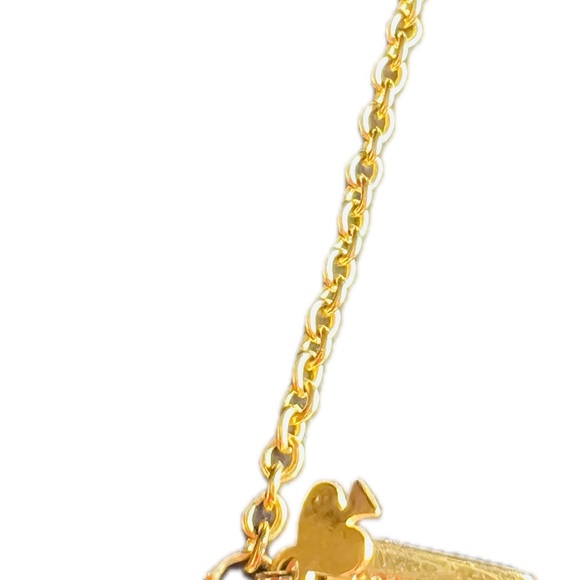 Kate Spade Raise the Bar Pave Gold Plated Linear Earrings with Cubic Zirconia - Picture 6 of 9